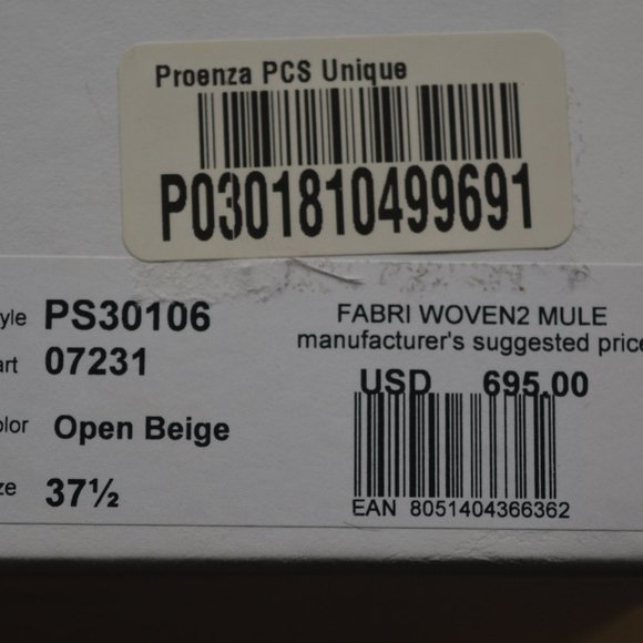 Proenza Schouler Woven Fringe Mirror Heel Mules - Picture 7 of 7